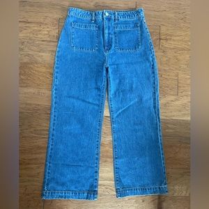 Like new Rolla’s high rise wide leg ankle jean